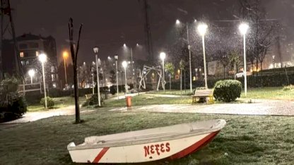 Çorlu'da Kar Yağışı Başladı