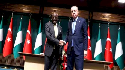Cumhurbaşkanı Erdoğan: "Nijerya Cumhurbaşkanı Tinubu ile 5 milyar dolar ticaret hacmi hedefimize bağlılığımızı teyit ettik"