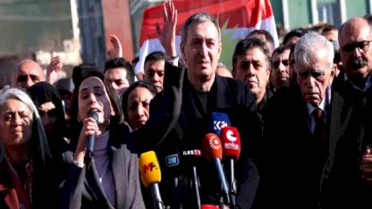 DEM Parti Nusaybin'de Protesto Yürüyüşü Düzenledi