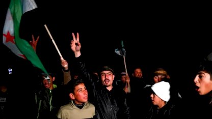 Deyr Hafir'de Sevinç Gösterileri