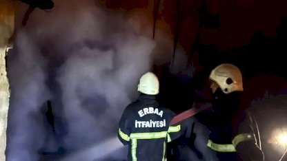 Erbaa'da Yangın: Tek Katlı Ev Yanarak Küle Döndü