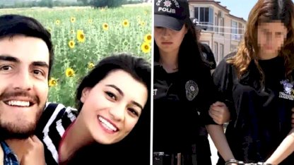 Eşinin katillerinin beklediği bilgiyi mesajla vermiş