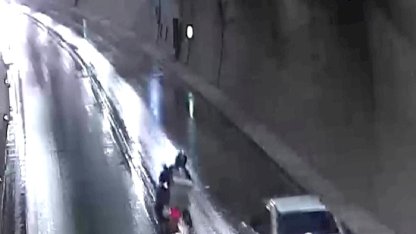 Ferhat Tüneli’nde ölümle burun buruna getiren kaza