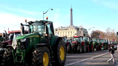 Fransa'da Çiftçi Protestoları Devam Ediyor