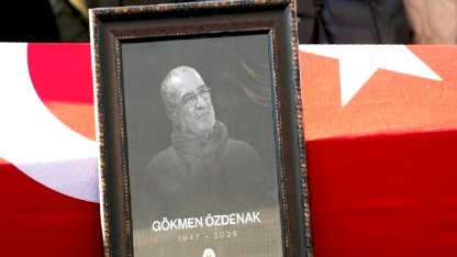 Gökmen Özdenak son yolculuğuna uğurlandı