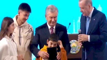 Hatay'da, Özbekistan'ın desteği ile kurulan deprem konutlarının anahtar teslimi yapıldı