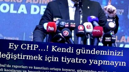 Hüseyin Okandan: "Ey CHP, kendi gündeminizi değiştirmek için tiyatro yapmayın"