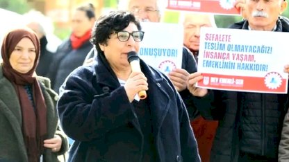 İzmir Karabağlar'da emeklilerden güçlü mesaj