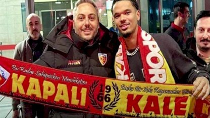Kayserispor'a Manchester City'den transfer: Katongo şehre geldi