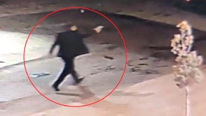 Kırıkkale'de akrabalar arasında silahlı kavga kamerada