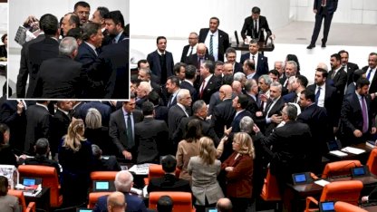 Meclis'te yumruklaşmaya varan kavga! Oturuma iki kez ara verildi