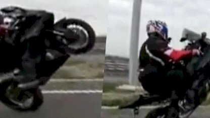 Mersin'de motosiklet sürücülerine ters yönde akrobatik hareketler pahalıya patladı