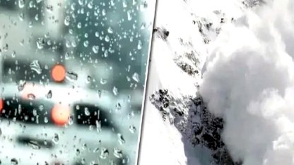 Meteoroloji’den kritik uyarılar: Kuvvetli yağış, don ve çığ tehlikesi!