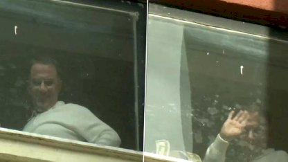 Murat Çalık Yarın Ameliyat Olacak... Çalık Hastane Camından Destekçilerine El Salladı