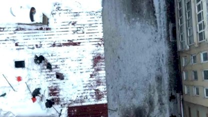 Muş'ta Çatı Temizleme Mücadelesi