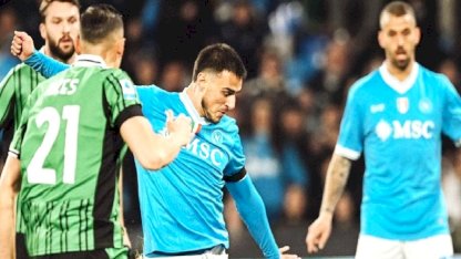 Napoli, Sassuolo karşısında hata yapmadı