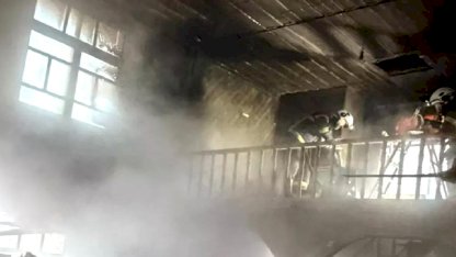 Niksar'da Camide Yangın