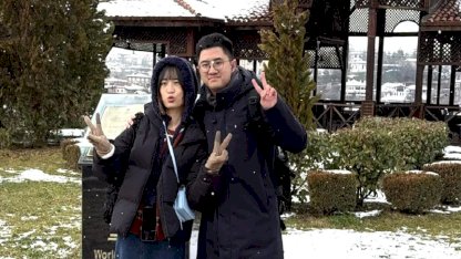 Safranbolu'da Tarihi Yapılar Karla Kaplandı