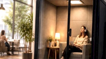 Sessizlik odaları yeni bir şehir ihtiyacına dönüşüyor