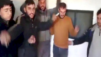 Suriye ordusu, yakalanan YPG'lileri müzik açıp oynattı