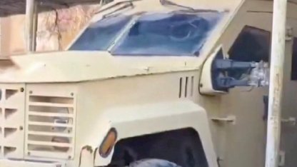 Suriye ordusu, YPG'li teröristlerin kaçarken geride bıraktığı tankları ele geçirdi