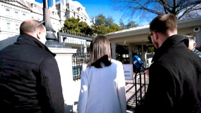 Trump, Venezuela Muhalefet Lideri ile Bir Araya Geldi