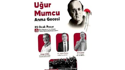 Uğur Mumcu için Buca'da anma gecesi