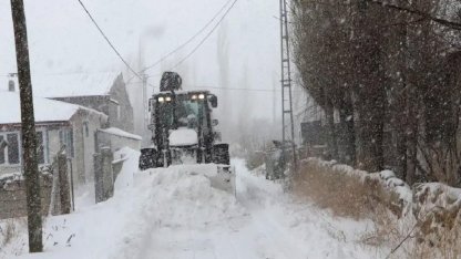 Ulaş'ta Kar Temizleme Çalışmaları Başladı