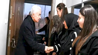 Vali Turan, Şehit Ailesine Ziyarette Bulundu