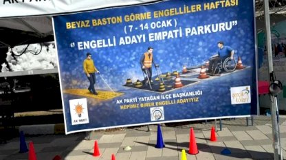 Yatağan'da Empati Parkuru ile Farkındalık Artırılıyor