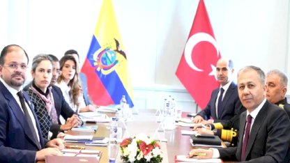 Yerlikaya, Ekvador Bakanı ile Güvenlik İşbirliğini Görüştü