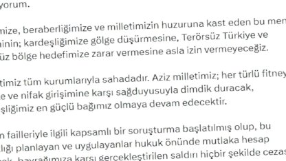 Yılmaz'dan YPG'ye Sert Tepki