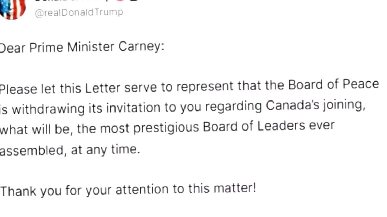 Trump, Carney'e Gazze Davetini Geri Çekti