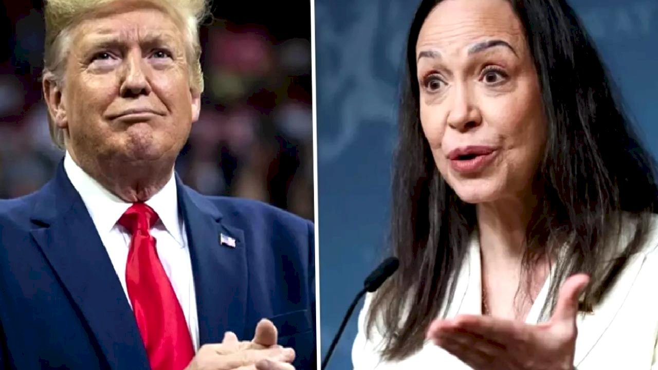 Trump, Venezuela Muhalifi Machado'yu Ağırlayacak