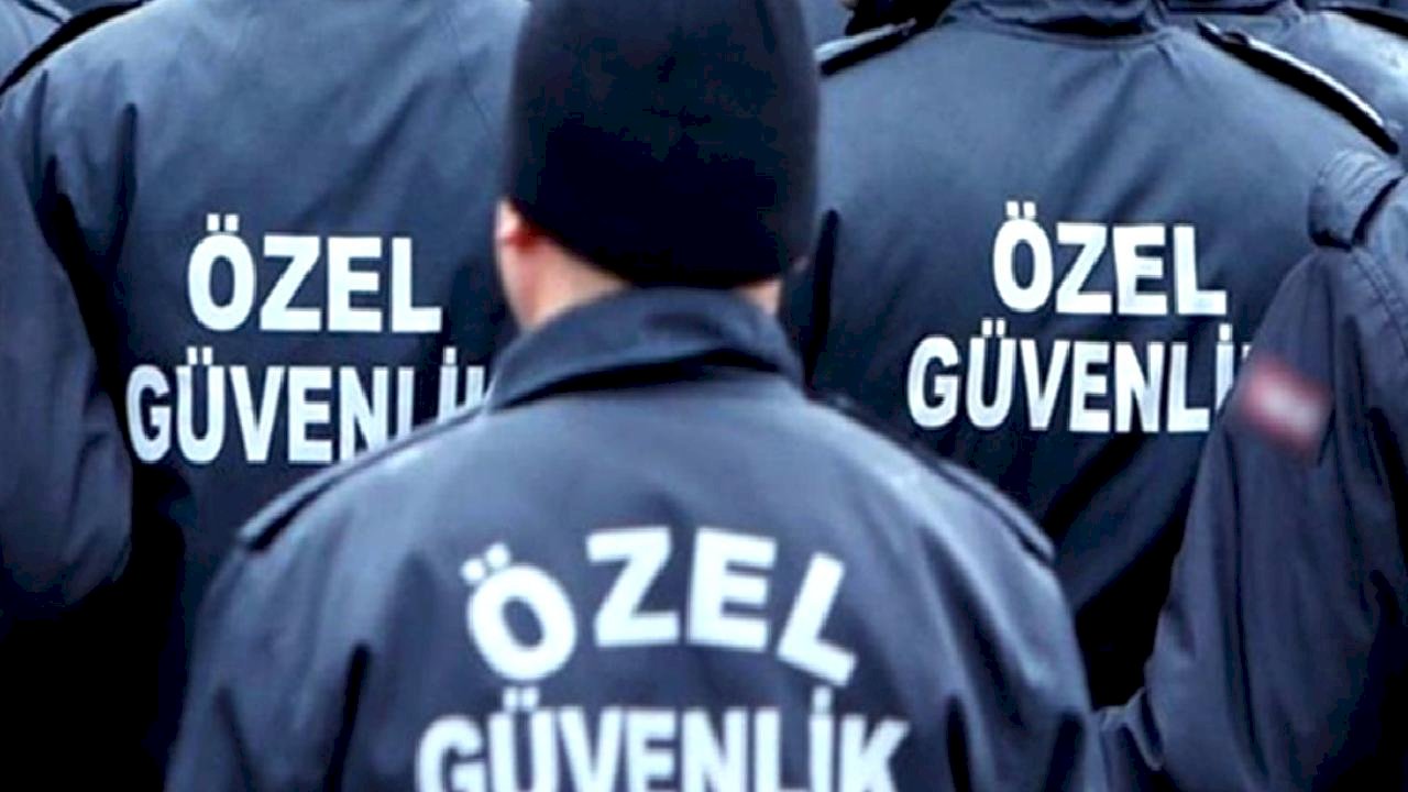 Türkiye'de aktif 325 bin 707 özel güvenlik görevlisi çalışıyor