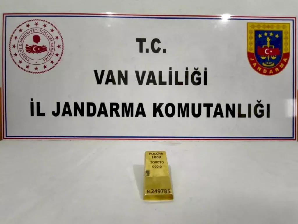 Van'da Altın Kaçakçılığı Operasyonu