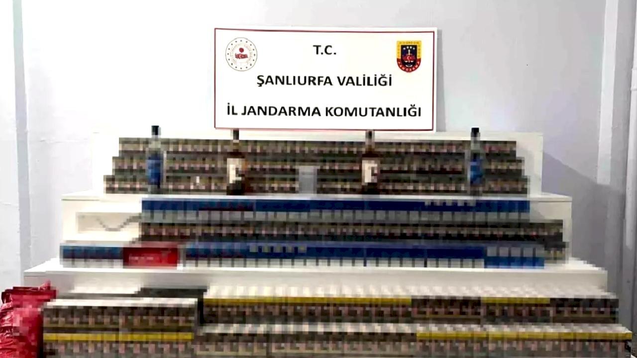 Viranşehir'de Kaçak Malzeme Operasyonu