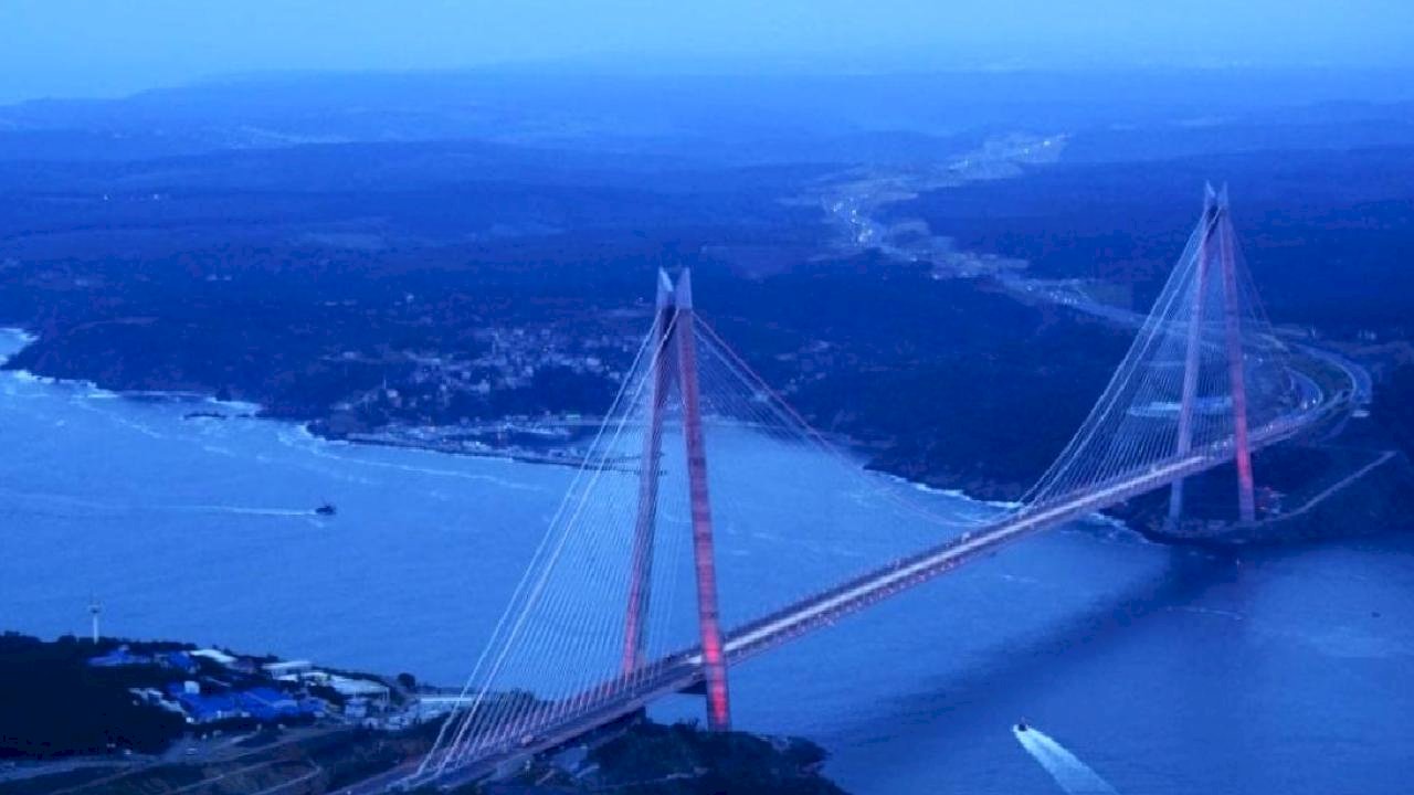 Yavuz Sultan Selim Köprüsü’nde şiddetli rüzgar alarmı