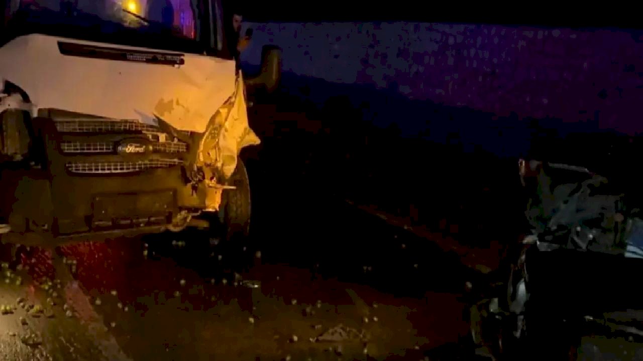 Yenişehir’de Kamyonet Kazası: 1 Yaralı