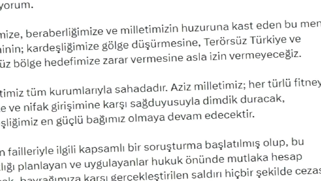 Yılmaz'dan YPG'ye Sert Tepki