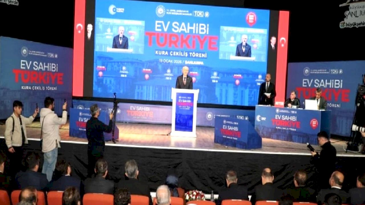 Yüzyılın Konut Projesi kapsamında Şanlıurfa'da 13 bin 790 hak sahibi belirlendi