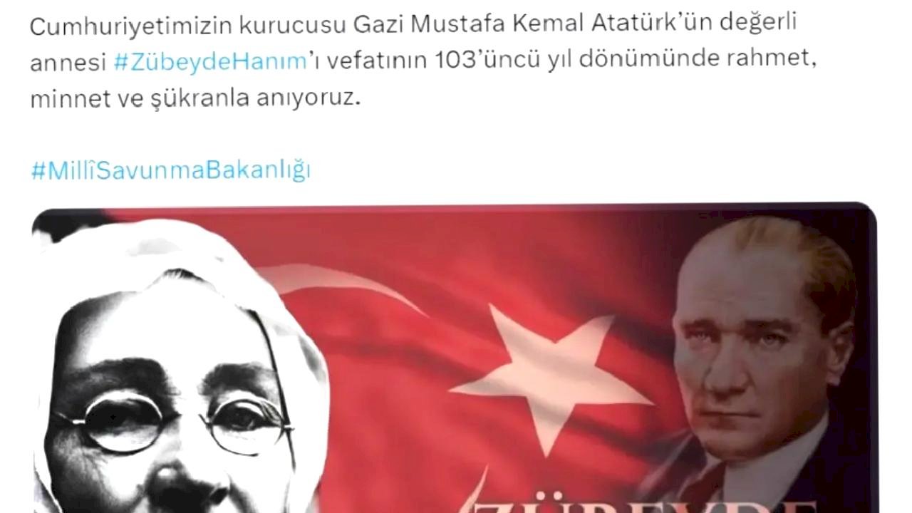 Zübeyde Hanım Anıldı