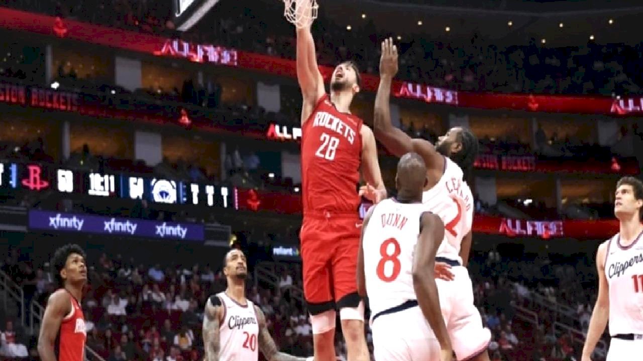 Alperen Şengün'den, Clippers karşısında 22 sayı