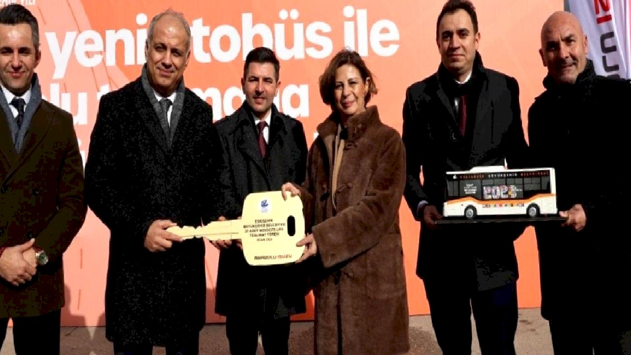 Anadolu Isuzu, Eskişehir’in toplu taşıma filosunu güçlendirdi