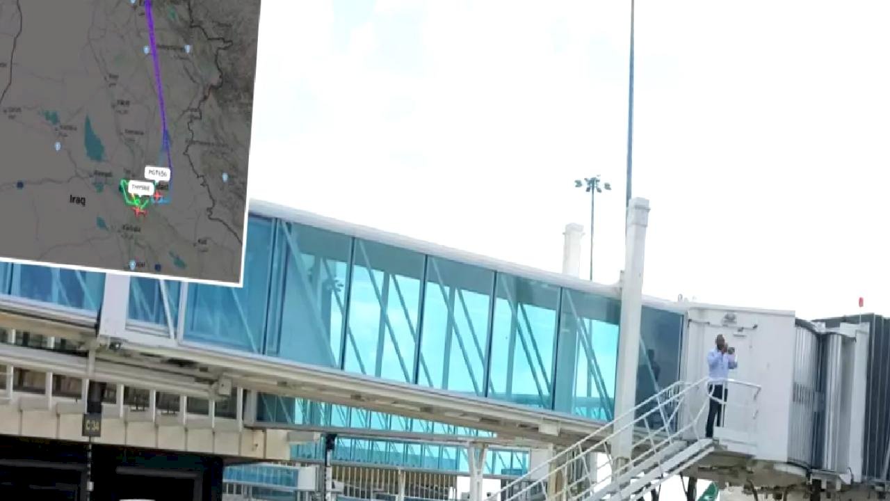 Bağdat Havalimanı Geçici Olarak Kapatıldı