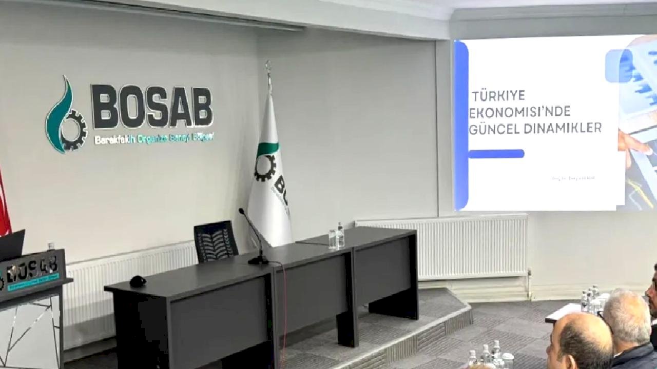  BOSAB’da ekonominin güncel dinamikleri ele alındı