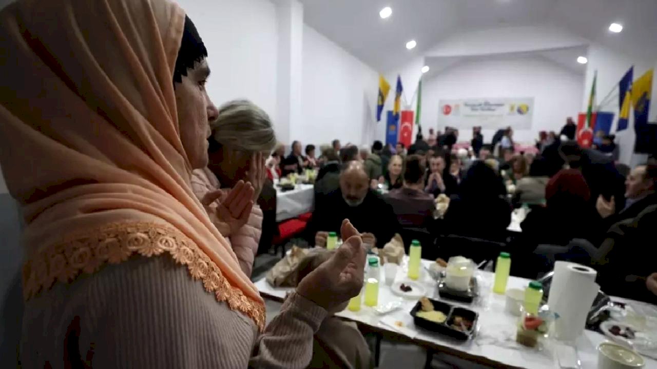 Bosna Hersek'te İftar Programı Düzenlendi