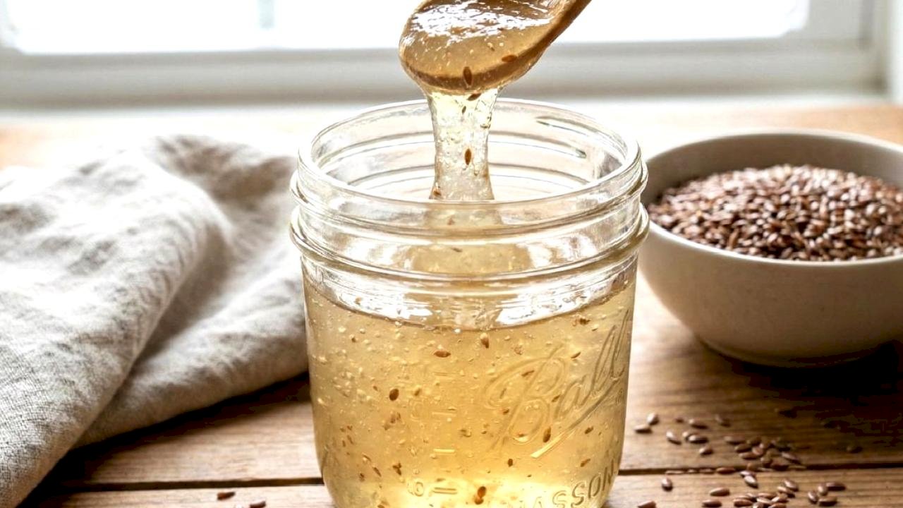 Cildi cam gibi yapan doğal jel! 15 dakika suda bekletin...