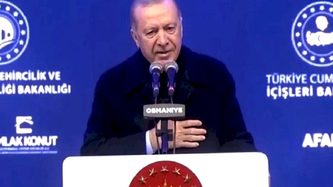 Cumhurbaşkanı Erdoğan: Deprem konutlarını nasıl yaptıysak 500 bin konutu da yapacağız