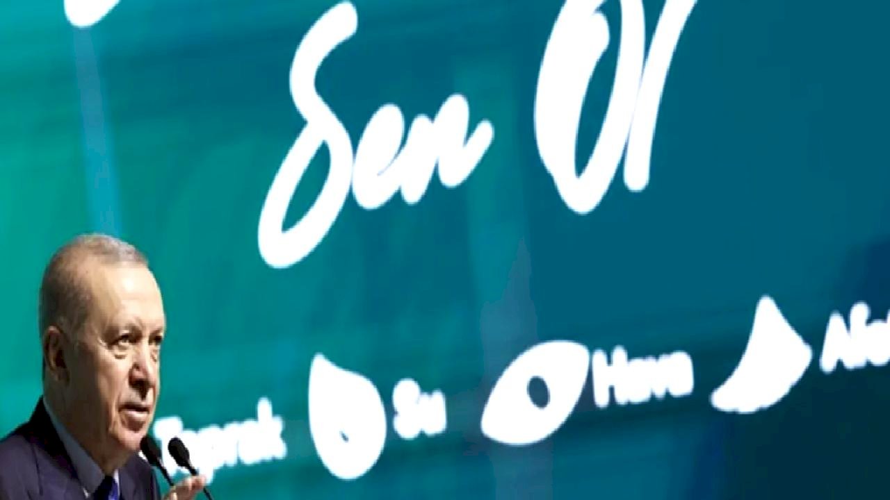 Cumhurbaşkanı Erdoğan; Hava, su ve toprak kirliliği ürkütücü boyutta